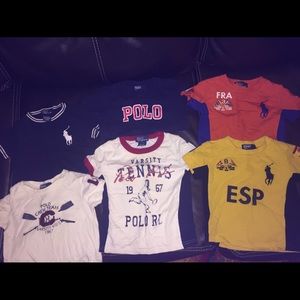 Summer package: 8 polo t-shirts